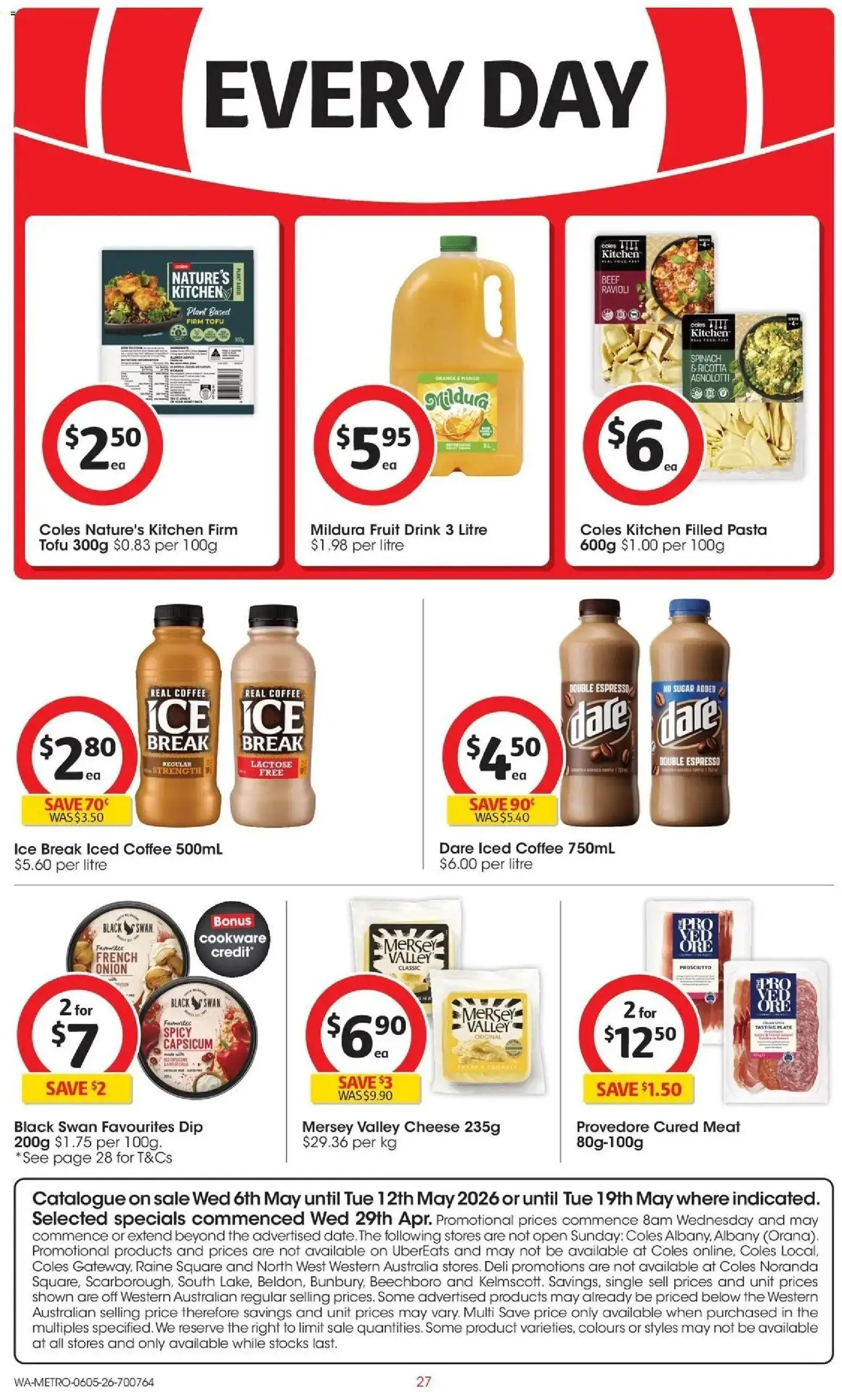 Coles catalogue - valid from 05.05.2026 | Page: 27 | Products: Capsicum, Beef, Meat, Pasta