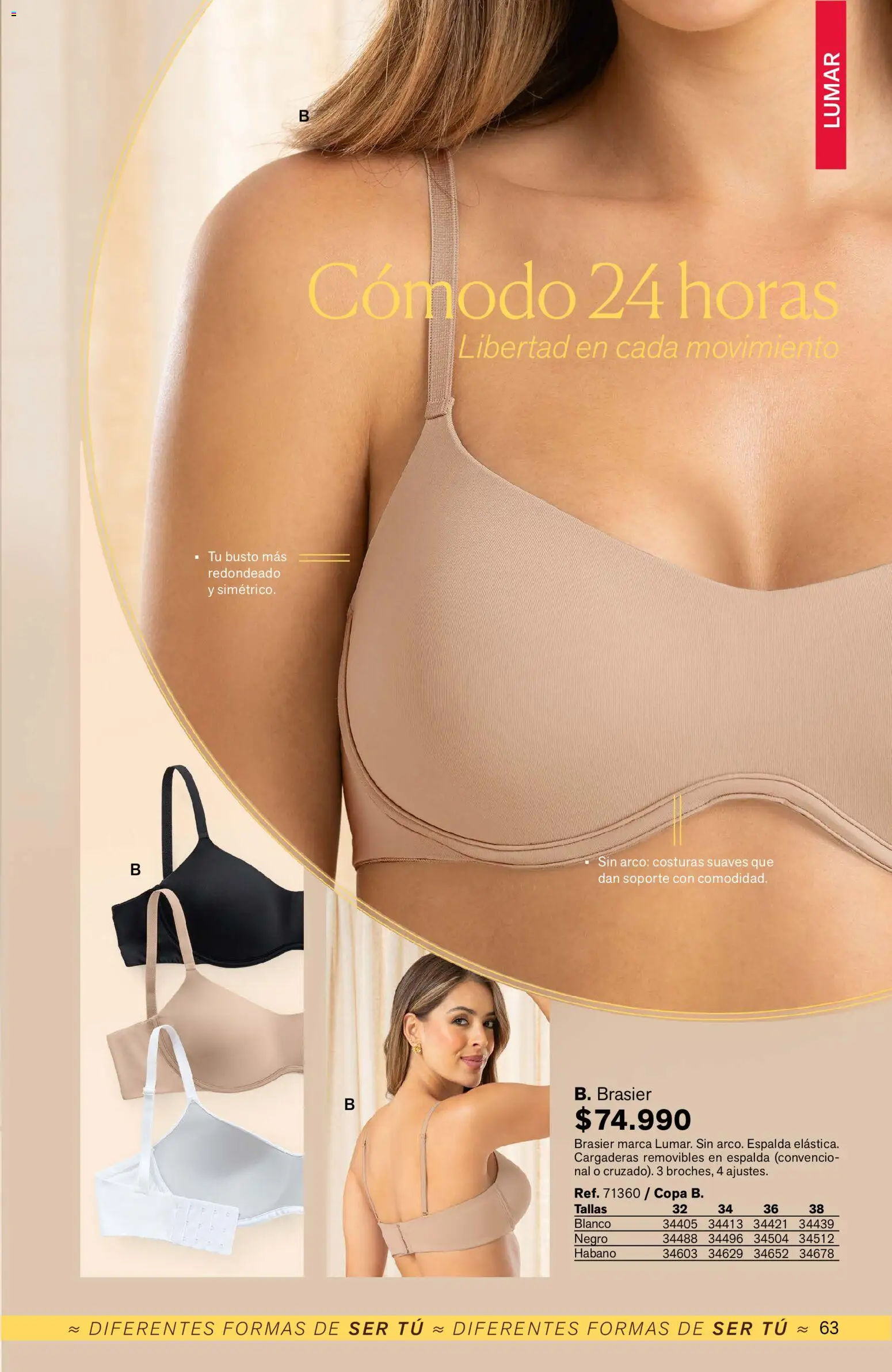 Leonisa revista - valida desde el 11/09/2026 | Página: 63 | Productos: Brasier