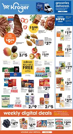 Preview of Kroger weekly ads valid from 09/16/2026