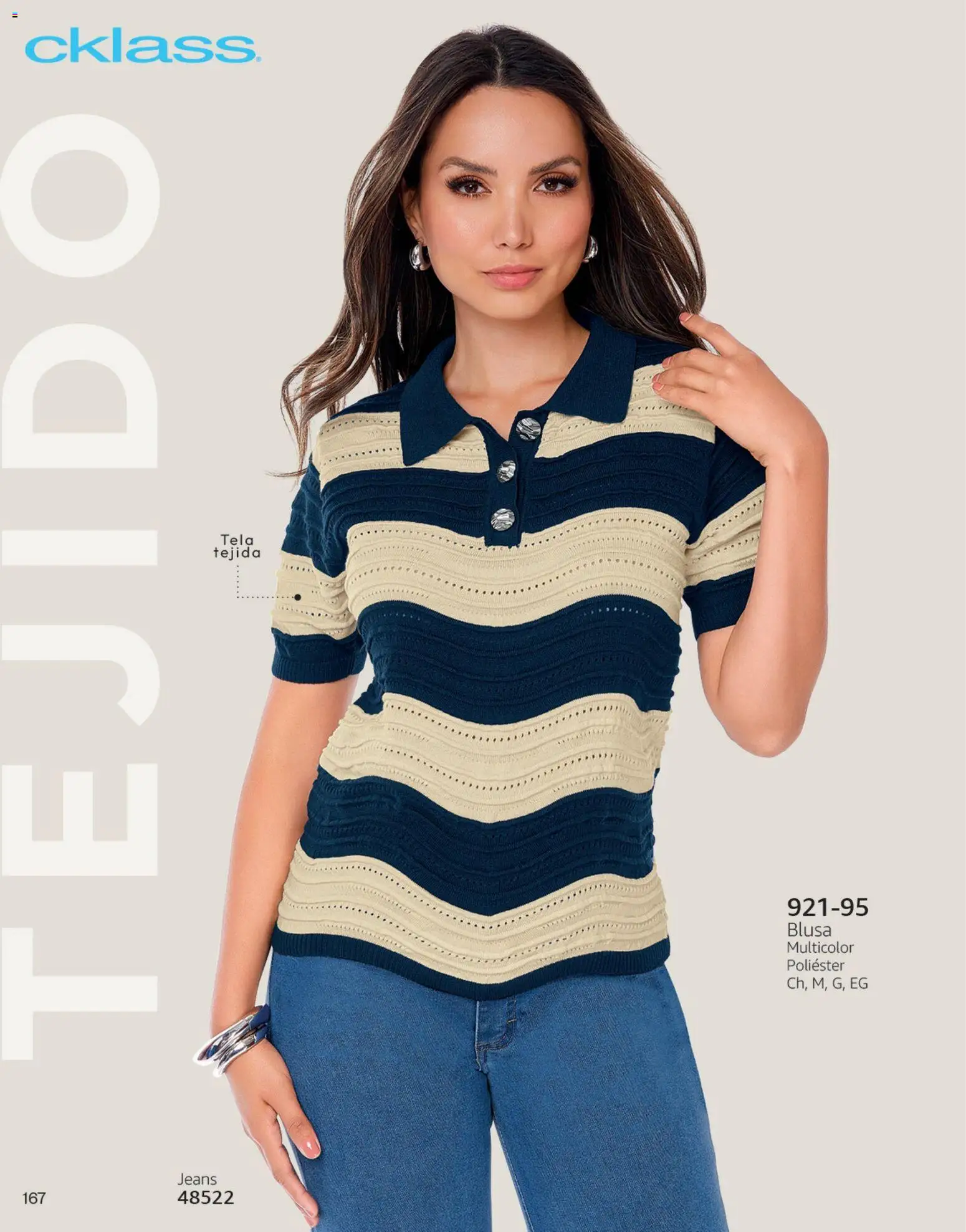 Nuevas ofertas de Cklass válidas en toda la República Mexicana desde el 08/07/2026. ¡Encuentra las mejores ofertas en Cklass catálogo Secrets! | Página: 207 | Productos: Blusa