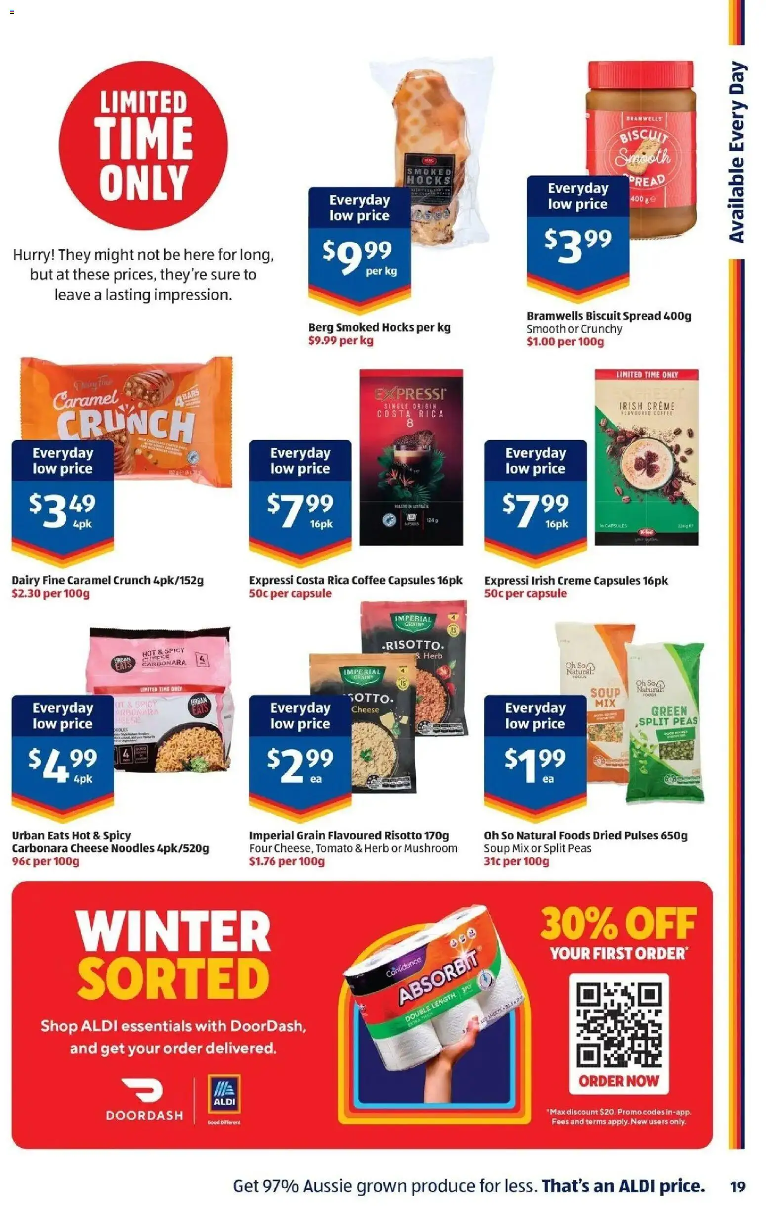 Aldi catalogue - valid from 01/07/2026 | Page: 19 | Products: Dairy, Herb, Coffee, Noodles