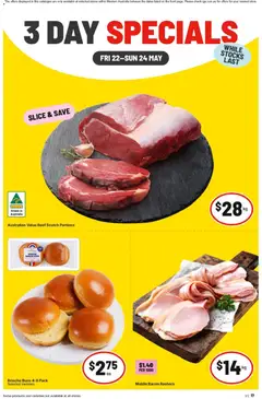 Preview of IGA 3 Day Specials - NT/WA - valid from 22.05.2026