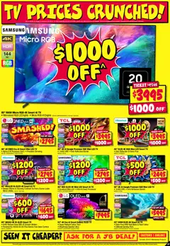 Preview of JB Hi-Fi Smash your tax time - valid from 18/06/2026 | Page: 37 | Products: Tv, Smart tv
