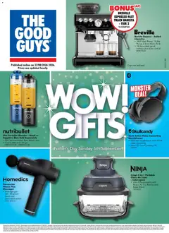Preview of The Good Guys catalogue WOW GIFTS - valid from 26/08/2026