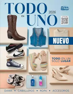 Vista previa de Price Shoes catálogo Todo en uno, nuevo folleto de la tienda, válido en México a partir del 06/05/2026