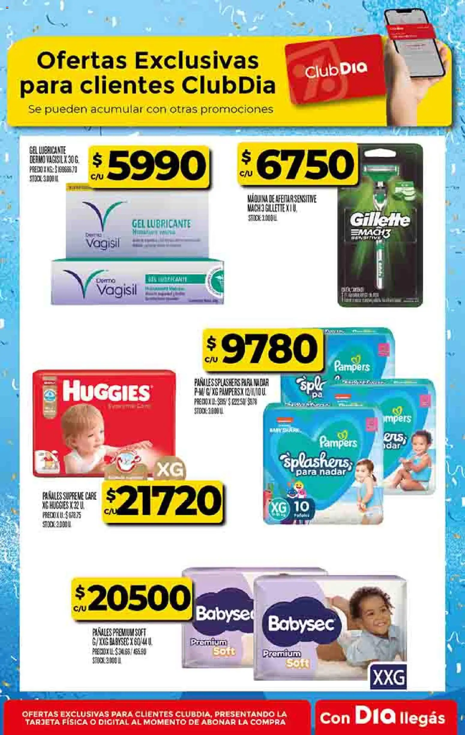 Supermercado DIA Ofertas │ válido desde el 17.06.2026 | Página: 32 | Productos: Maquina de afeitar, Pañales