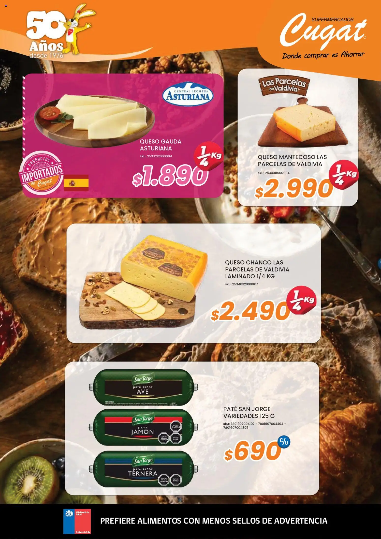 Cugat Ofertas  │ válido desde el 04.05.2026 | Página: 15 | Productos: Paté, Queso, Jamón, Pasta