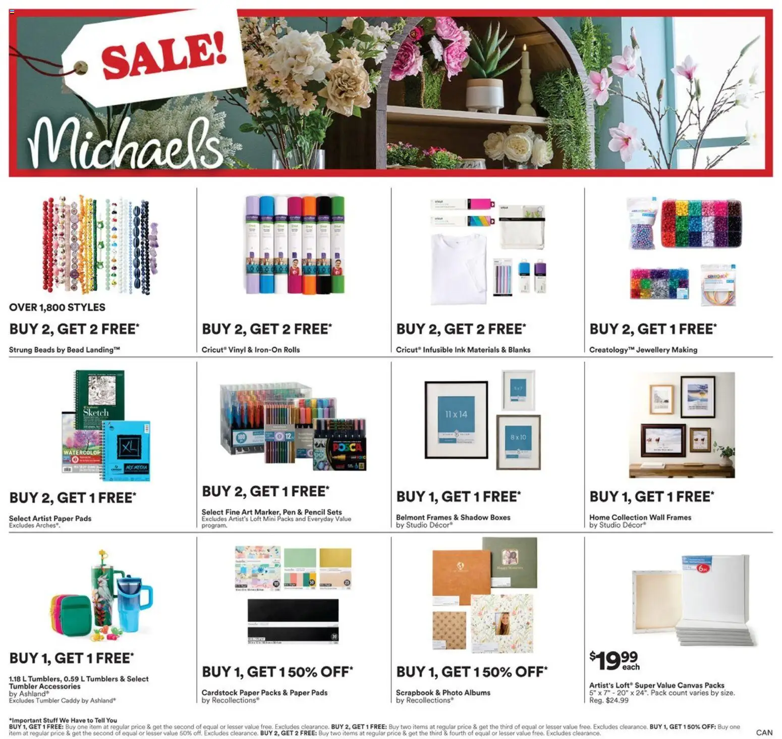 Michaels flyer valid from 22.05.2026 | Page: 1