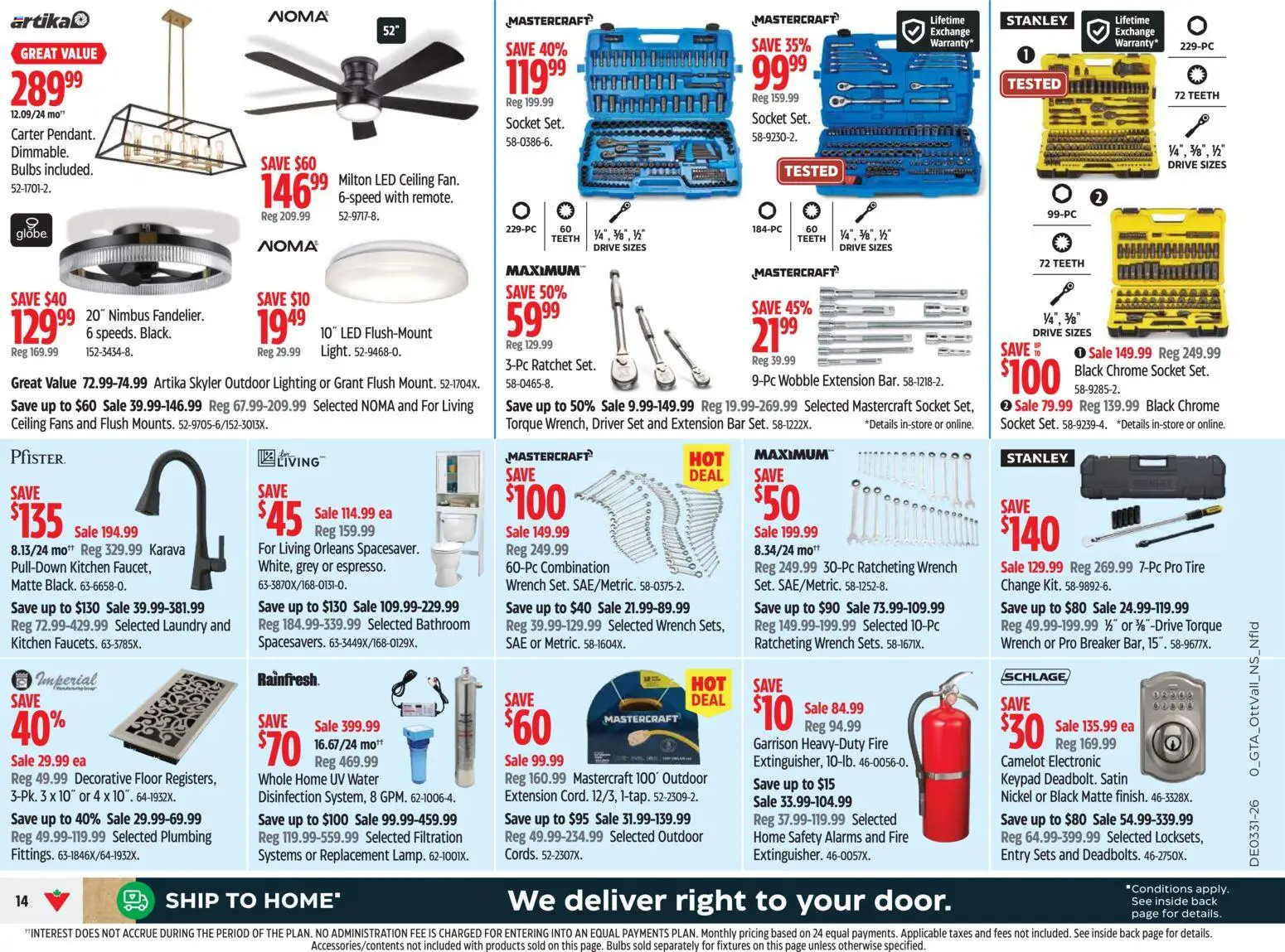 Canadian Tire flyer valid from Jul 30, 2026 | Page: 14 | Products: Socket