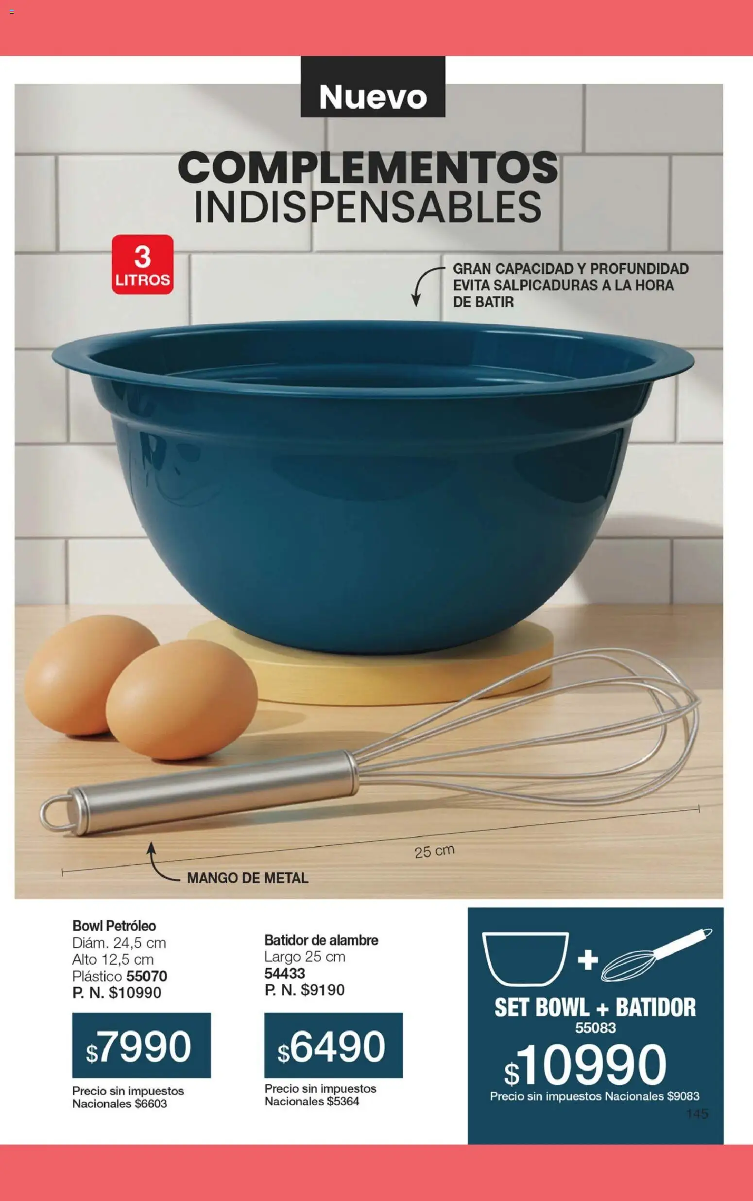Gigot - CAMPAÑA 09 │ válido desde el 18.05.2026 | Página: 151 | Productos: Bowl, Mango, Batidor, Petróleo