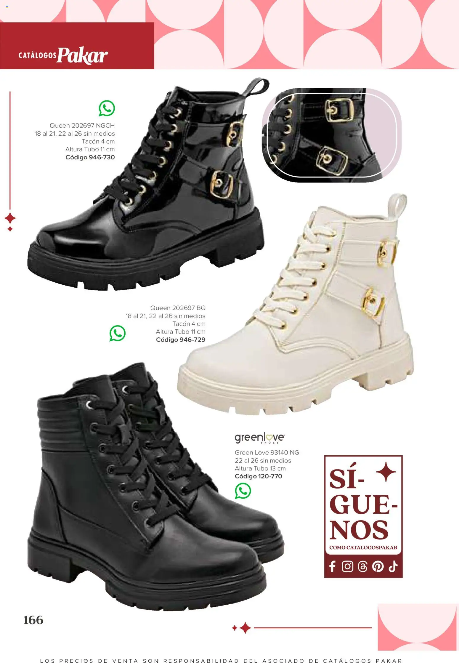 Nuevas ofertas de SC Pakar válidas en toda la República Mexicana desde el 31/07/2026. ¡Encuentra las mejores ofertas en SC Pakar catálogo Bota! | Página: 166