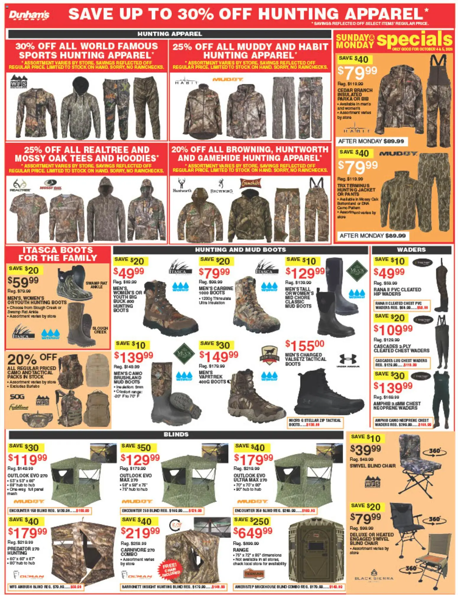 Dunham's Sports Weekly Ad - valid from 10/03/2026 | Page: 7