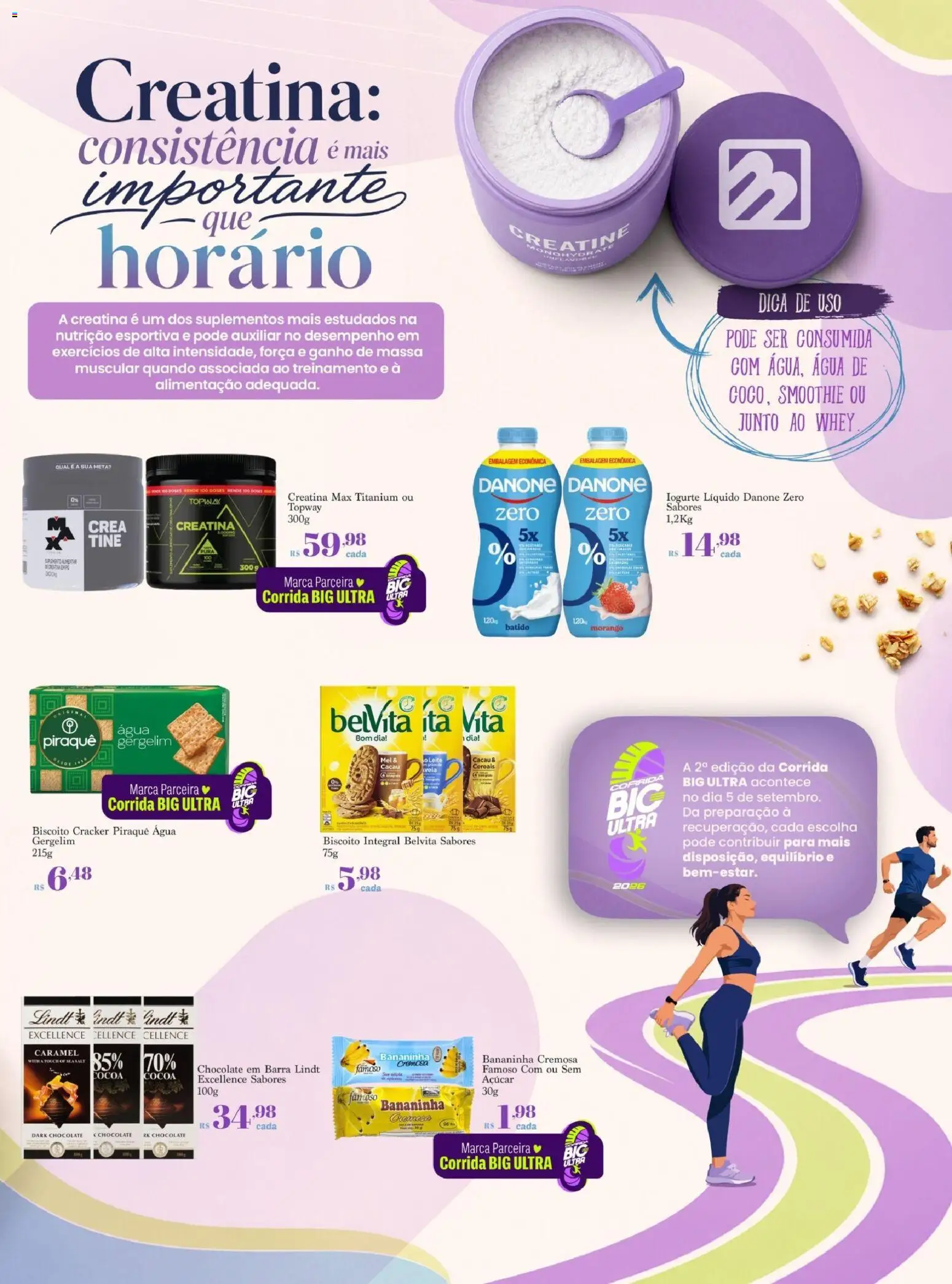 Big Box Folheto - válido de 02/09/2026 | Página: 5 | Produtos: Creatina, Leite, Suplementos, Açúcar