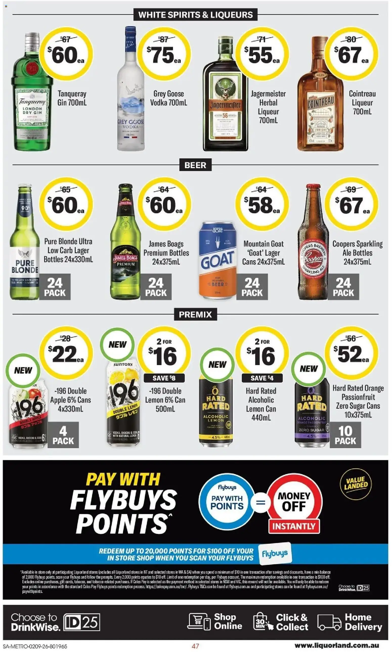 ﻿Coles catalogue valid from 02/09/2026 > Online Australia | Page: 47