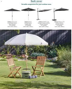 Preview of Bunnings Warehouse Outdoor Style Magazine 2025/26 - valid from 25.08.2025 | Page: 66 | Products: Umbrella