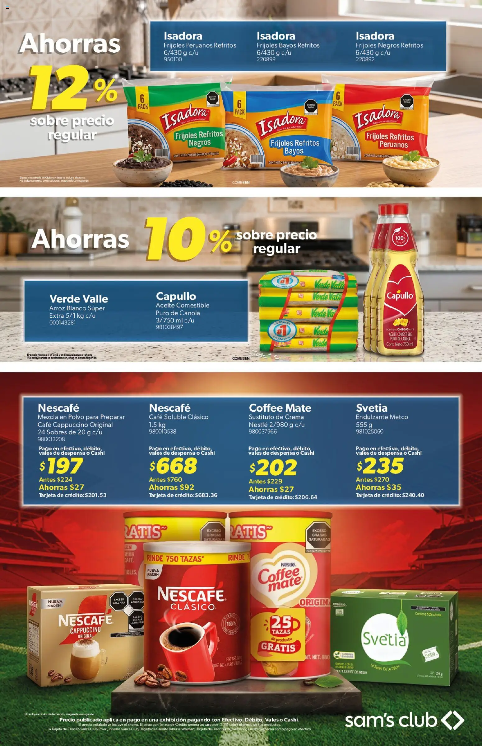 Nuevas ofertas de Sam's Club válidas en toda la República Mexicana desde el 24/06/2026. ¡Encuentra las mejores ofertas en Sam's Club catálogo! | Página: 3