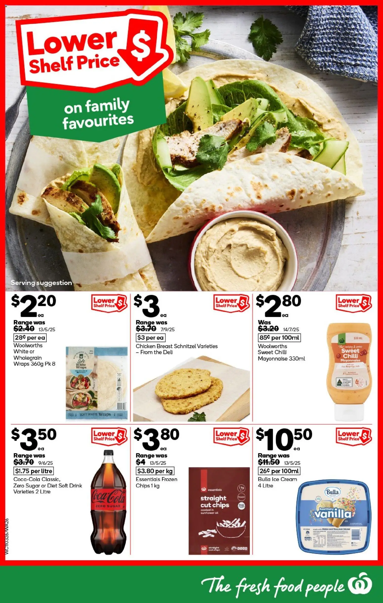 Woolworths catalogue - valid from 11.03.2026 | Page: 26 | Products: Shelf, Dairy, Chicken, Ice cream