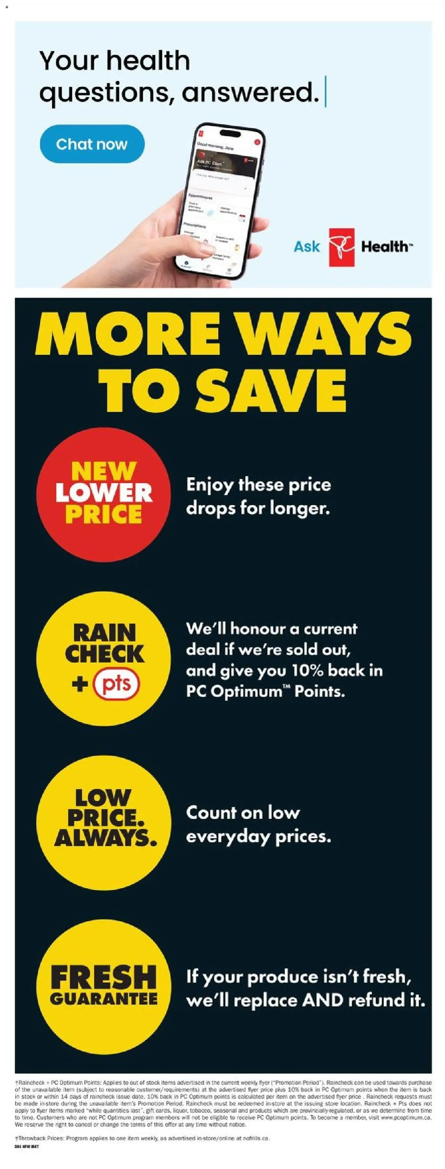 No Frills flyer valid from Sep 24, 2026 | Page: 15 | Products: PC