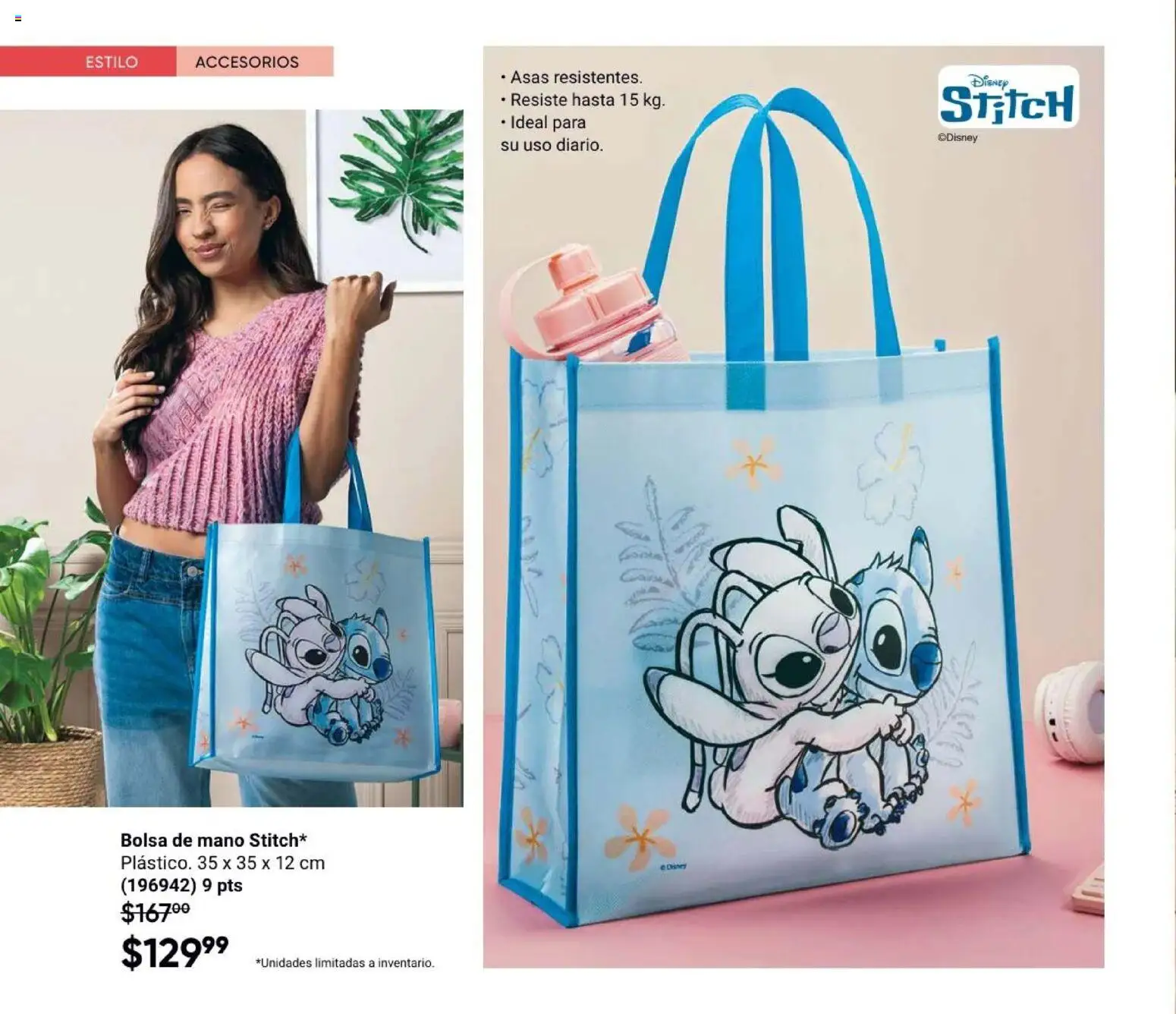Nuevas ofertas de AVON válidas en toda la República Mexicana desde el 31/07/2026. ¡Encuentra las mejores ofertas en AVON Casa & Estilo 12 2026! | Página: 140 | Productos: Bolsa
