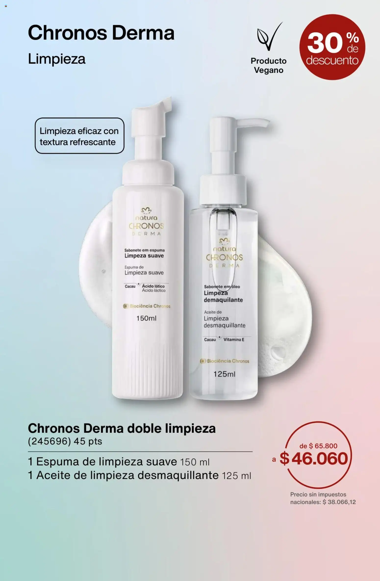 Catálogo Natura Ciclo 3 │ válido desde el 09/02/2026 | Página: 9 | Productos: Aceite, Desmaquillante, Espuma