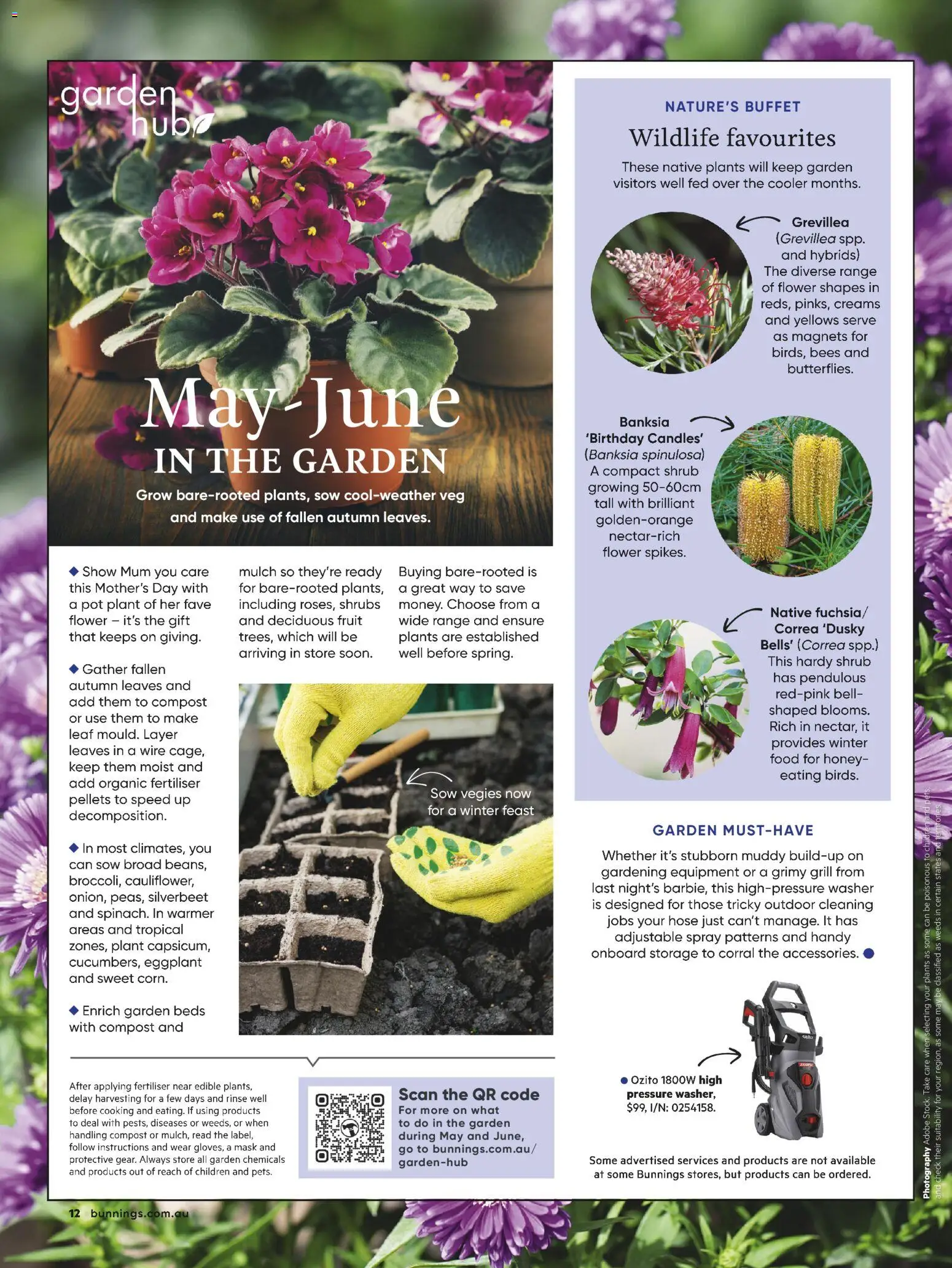 Bunnings Warehouse catalogue - valid from 01.05.2026 | Page: 12 | Products: Pot, Plant, Compost, Eggplant