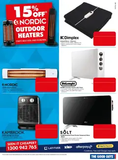 Preview of The Good Guys DMTD - valid from 29/07/2026 | Page: 16 | Products: Heater, Portable, Timer, Blanket
