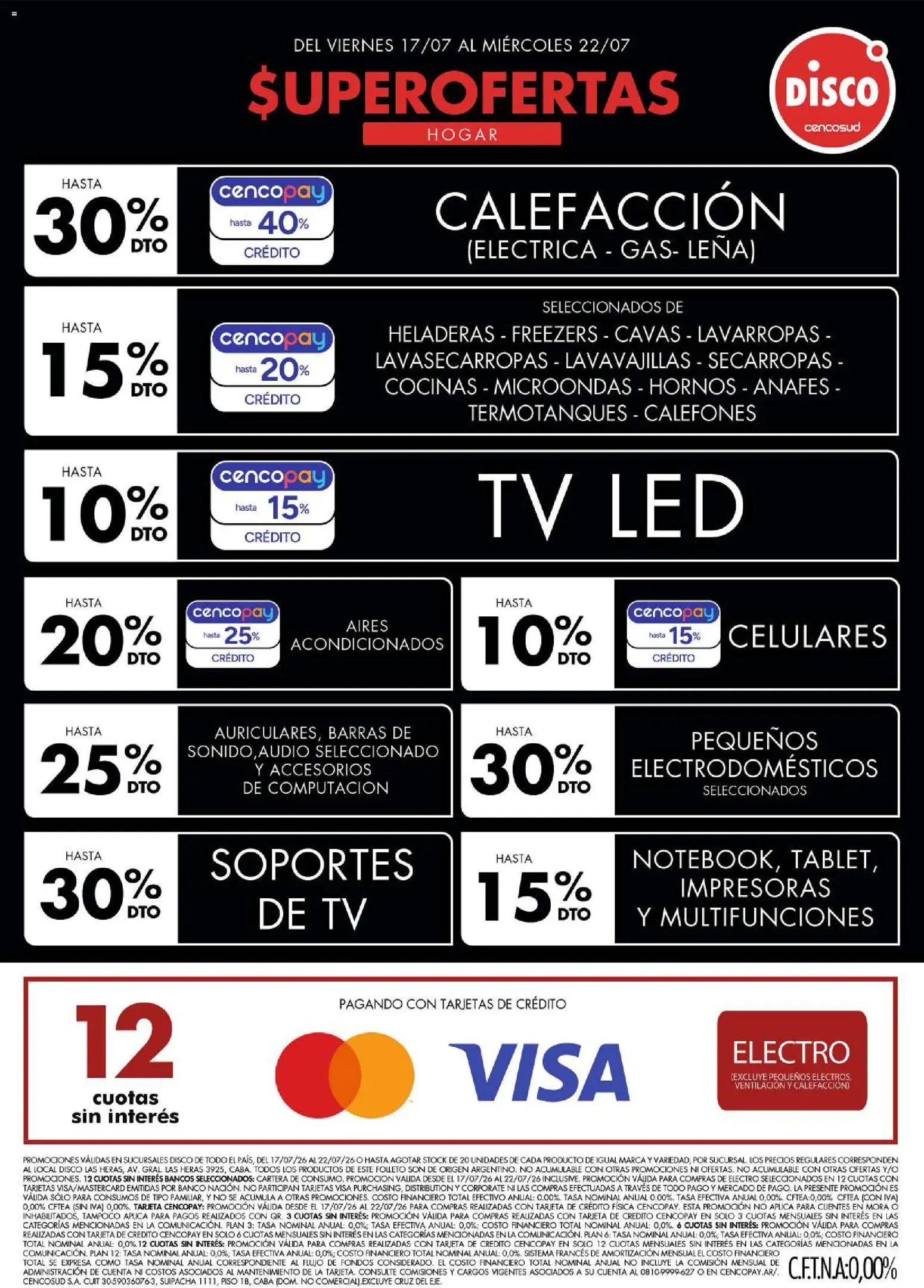 Disco - Ofertas | Electro, T. Libre y más (16/07/2026 catalogue cover