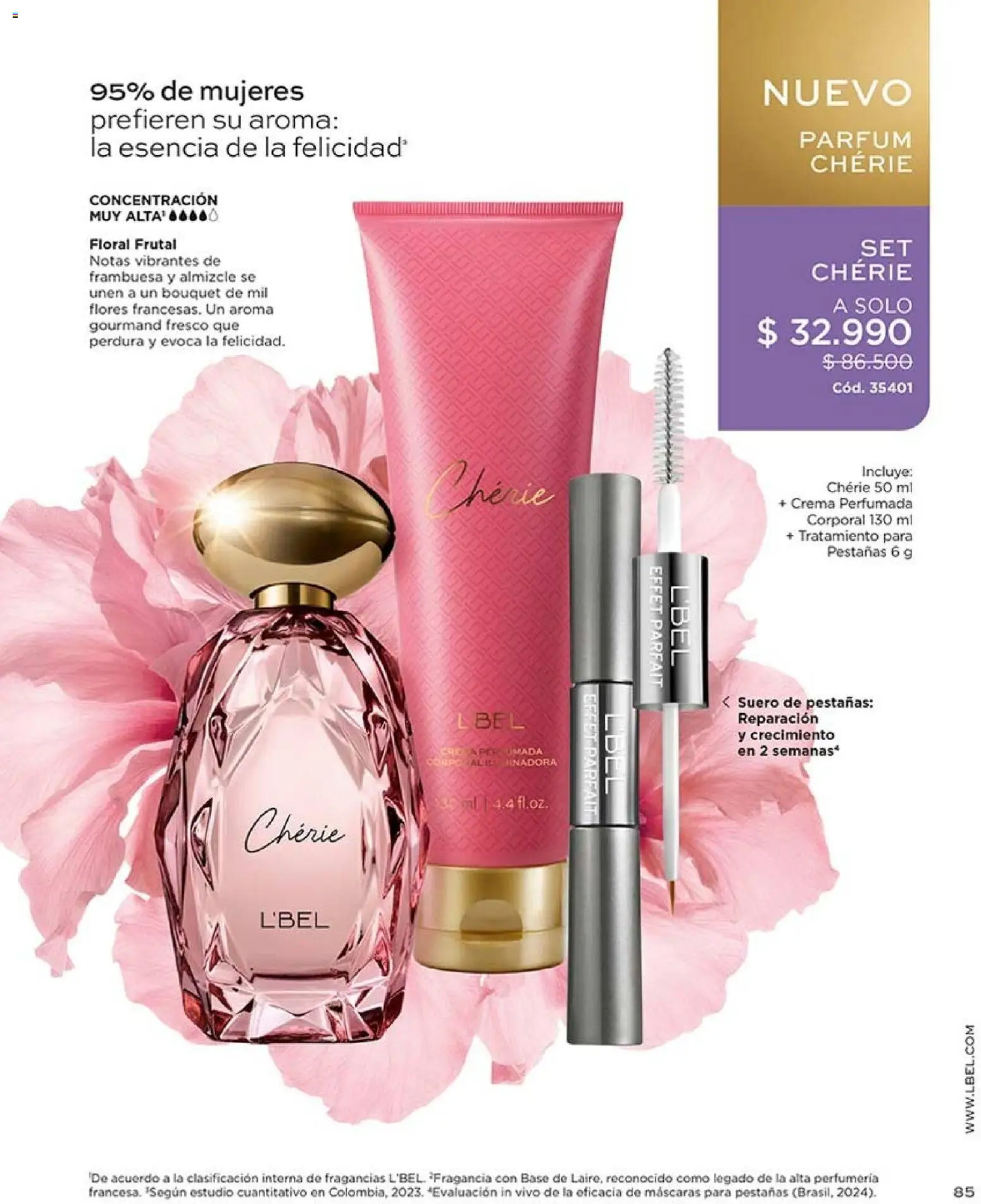 Catálogo L'Bel Campaña 12 │ válido desde el 07.07.2026 | Página: 85 | Productos: Base, Crema