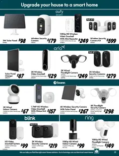 Preview of Bunnings D.I.Y. Made Easy - valid from 01/07/2026 | Page: 21 | Products: Charger, Doorbell, Camera