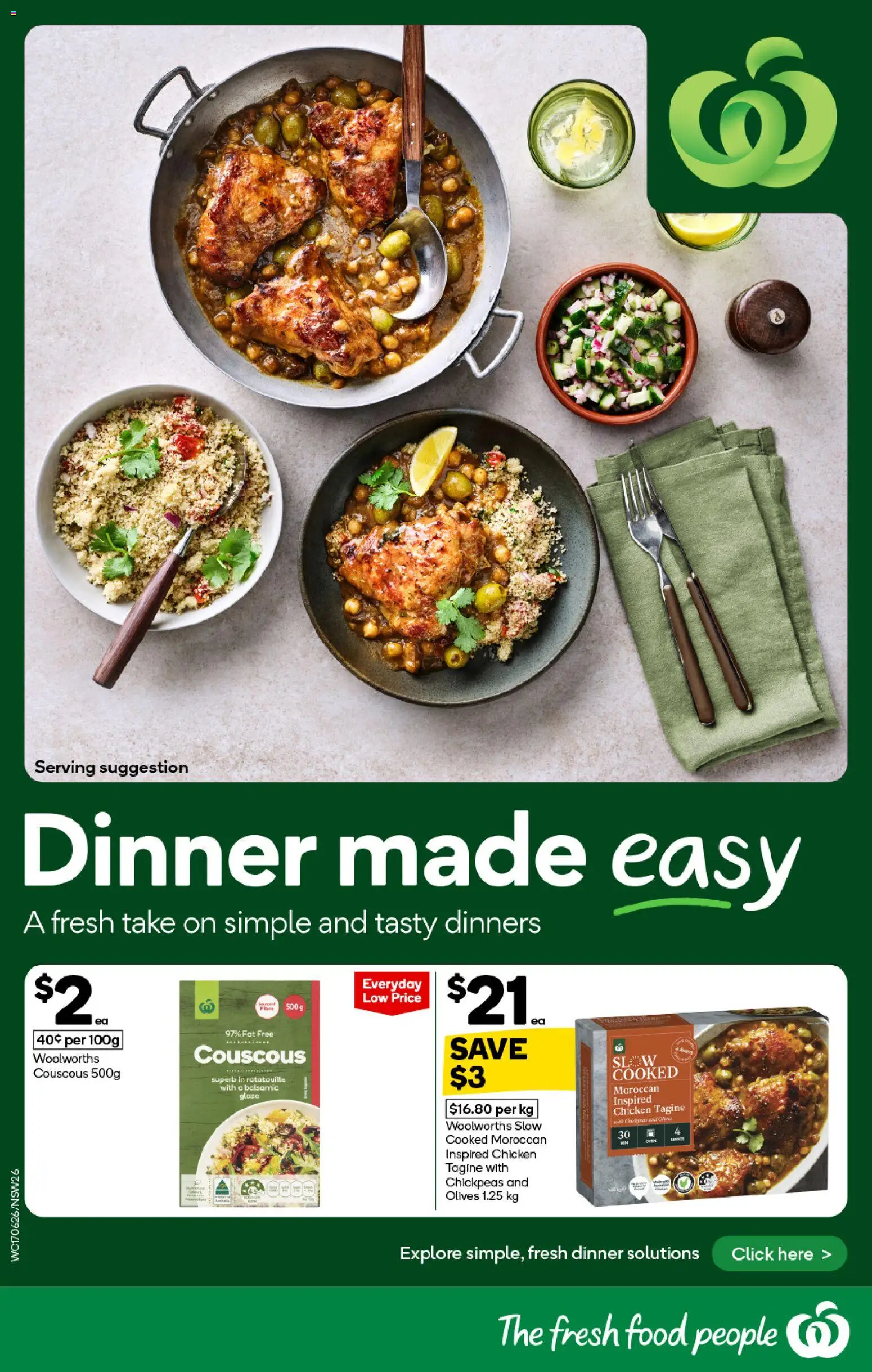 Woolworths catalogue - valid from 17.06.2026 | Page: 26 | Products: Chicken, Olives