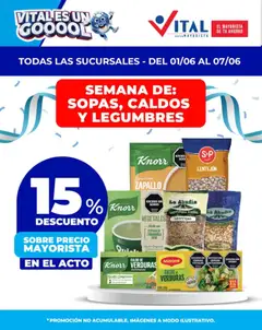 Vista previa Vital - Ahorrá válido desde el 01.06.2026