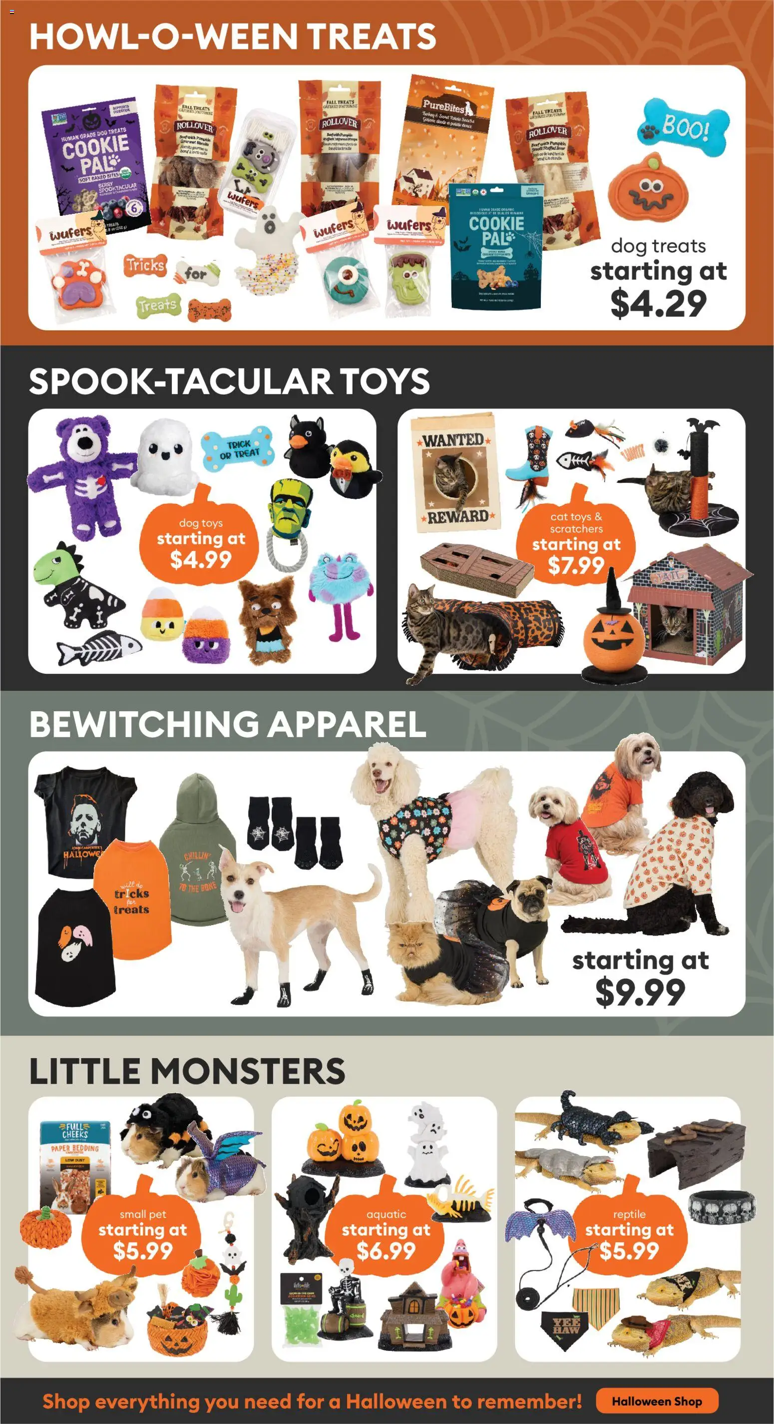 Petsmart flyer valid from Aug 10, 2026 | Page: 8 | Products: Beef, Toys, Pumpkin